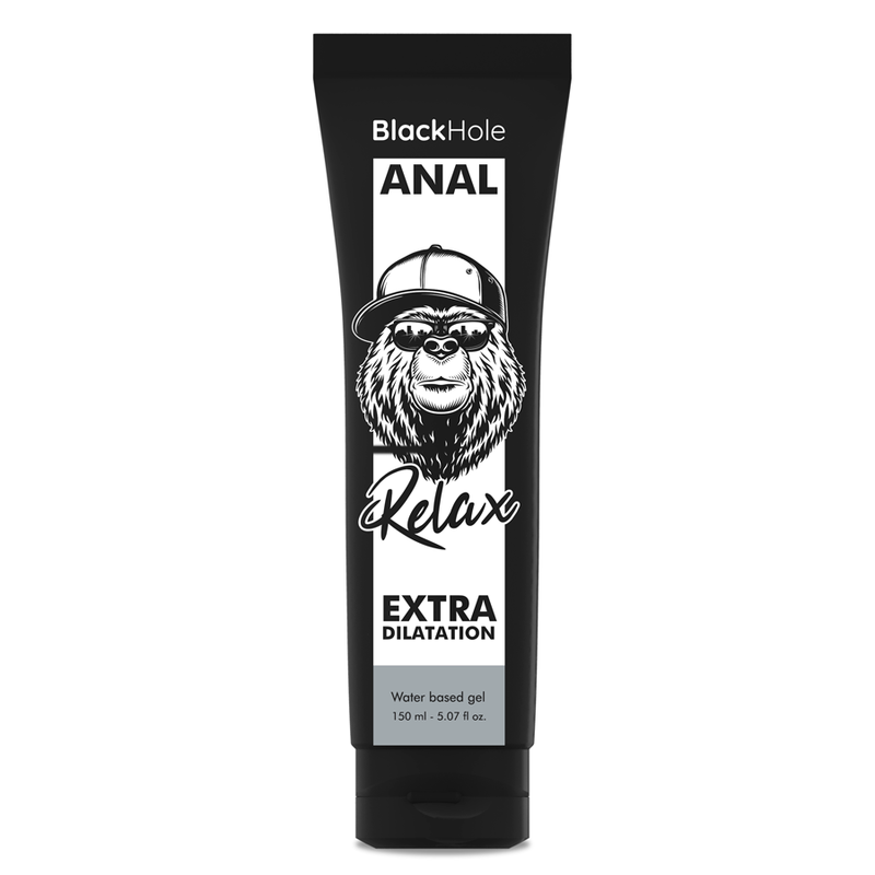 BLACK HOLE - GEL A BASE D'ACQUA DILATAZIONE ANALE 150 ML - BLACK HOLE | Lingerie Harness Boutique