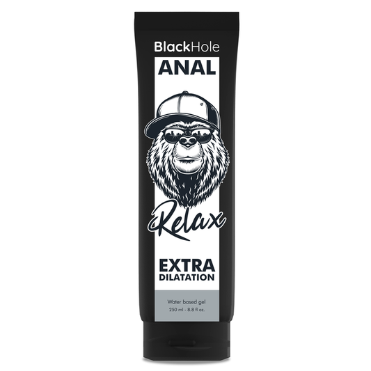 BLACK HOLE - GEL A BASE D'ACQUA DILATAZIONE ANALE 250 ML - BLACK HOLE | Lingerie Harness Boutique