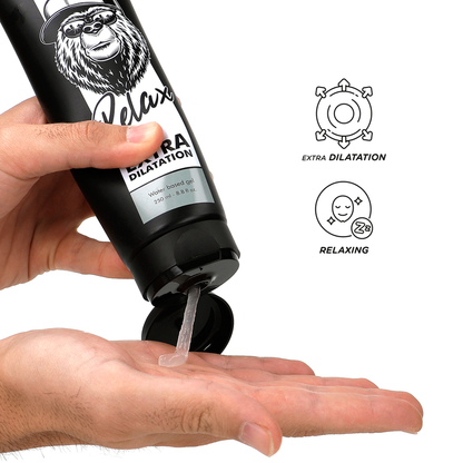 BLACK HOLE - GEL A BASE D'ACQUA DILATAZIONE ANALE 250 ML - BLACK HOLE | Lingerie Harness Boutique