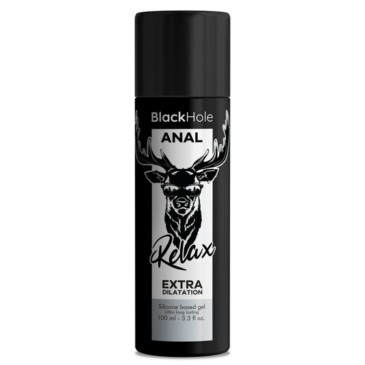 BLACK HOLE - GEL DILATAZIONE ANALE A BASE DI SILICONE 100 ML - BLACK HOLE | Lingerie Harness Boutique