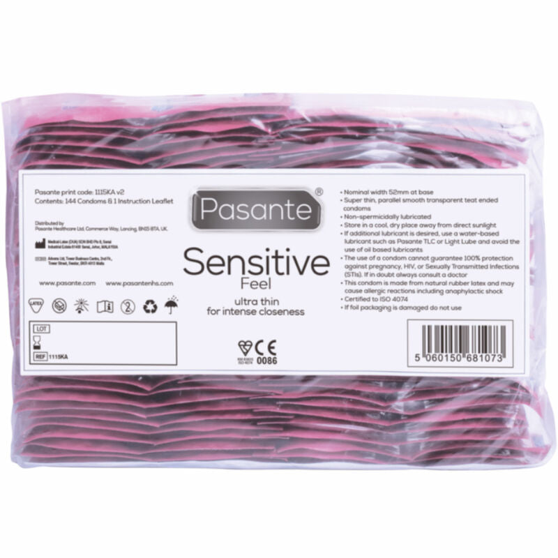 PASANTE - BORSA SENSIBILE PER PRESERVATIVI 144 UNIT