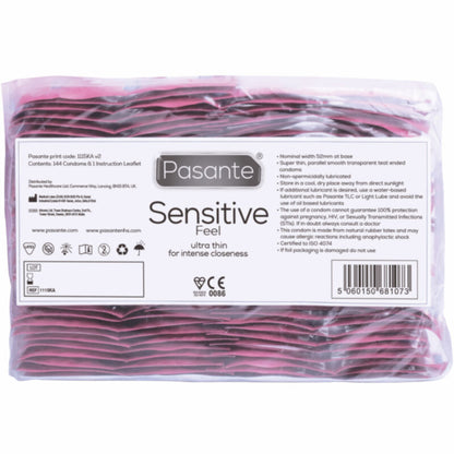 PASANTE - BORSA SENSIBILE PER PRESERVATIVI 144 UNIT - PASANTE | Lingerie Harness Boutique