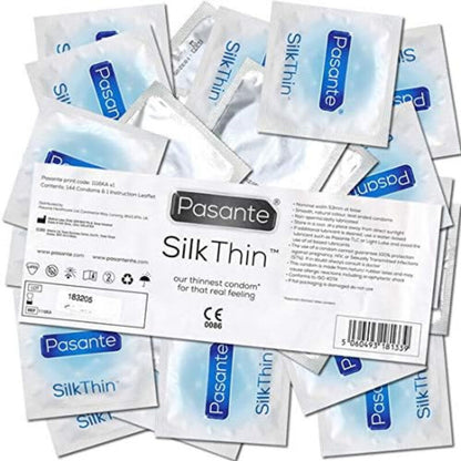 PASANTE - THINNER SILK CONDOMS 144 UNITS