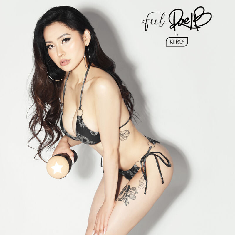 KIIROO - COLLEZIONE FEEL RAE LIL BLACK STARS STROKERS COMPATIBILI CON POWERBLOW - KIIROO | Lingerie Harness Boutique