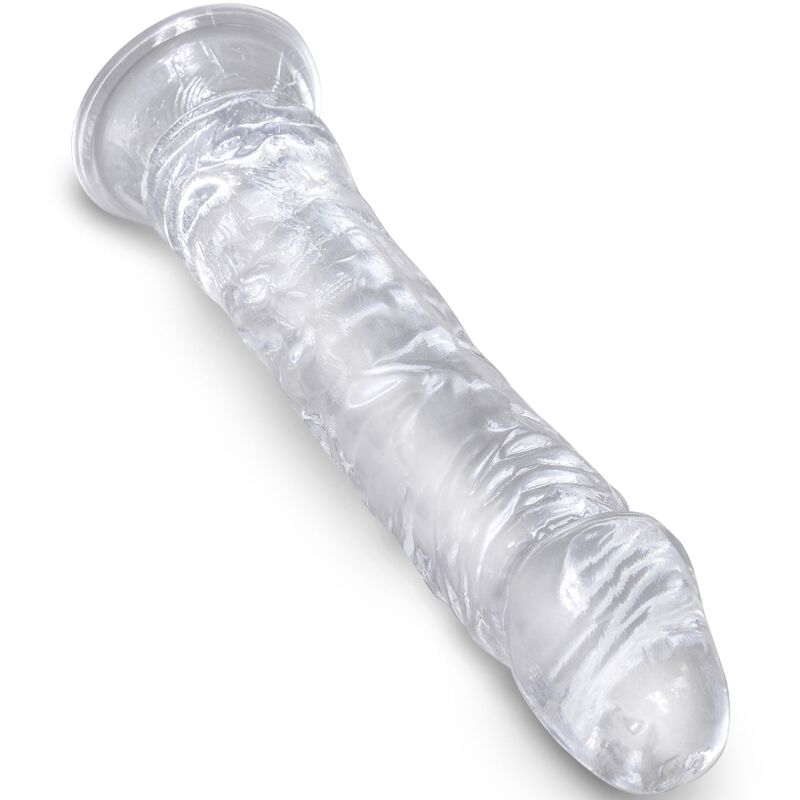 KING COCK - PENE REALISTICO CHIARO 19.7 CM TRASPARENTE - KING COCK | Lingerie Harness Boutique