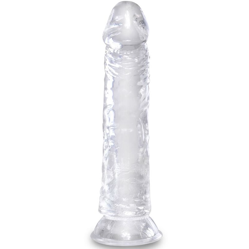 KING COCK - REALISTIC PENIS CLEAR 19.7 CM TRANSPARENT