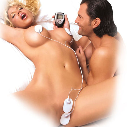 FETISH FANTASY SERIES - KIT PER SHOCK TERAPIA CON STIMOLAZIONE ELETTRICA - FETISH FANTASY SERIES | Lingerie Harness Boutique