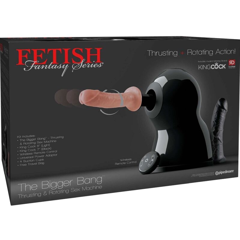 FETISH FANTASY SERIES - BIG ROTATION AND THRUST BANG SEX MACHINE