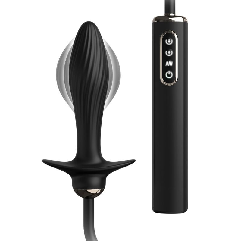 ANAL FANTASY ELITE COLLECTION - PLUG GONFIABILE E VIBRATORE AUTO-THROB - ANAL FANTASY ELITE COLLECTION | Lingerie Harness Boutique