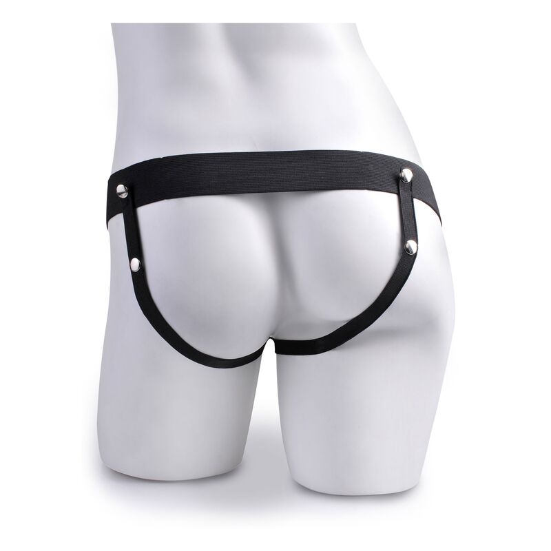 FETISH FANTASY SERIES - IMBRACATURA REGOLABILE PENE REALISTICO CON SFERE SQUIRTING 19 CM - FETISH FANTASY SERIES | Lingerie Harness Boutique