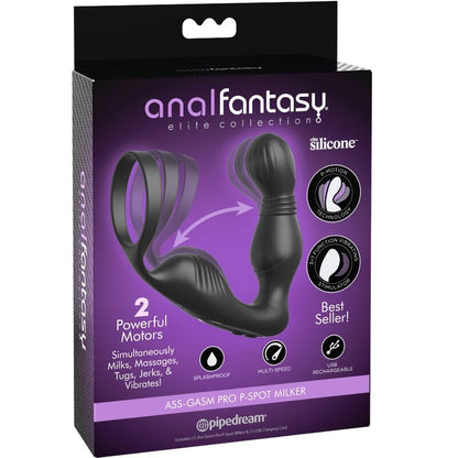 ANAL FANTASY ELITE COLLECTION - MASSAGGIATORE PROSTATICO VIBRANTE E RICARICABILE - ANAL FANTASY ELITE COLLECTION | Lingerie Harness Boutique