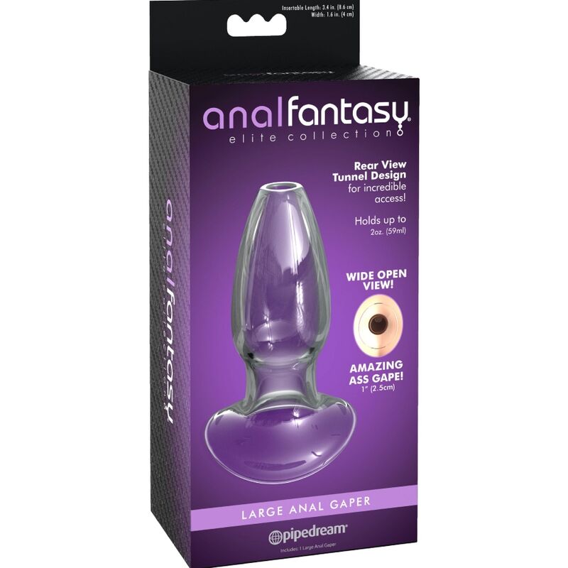 ANAL FANTASY ELITE COLLECTION - CRYSTAL DILATOR ANAL GAPER SIZE M