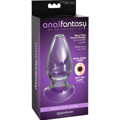 ANAL FANTASY ELITE COLLECTION - CRYSTAL DILATOR ANAL GAPER SIZE L