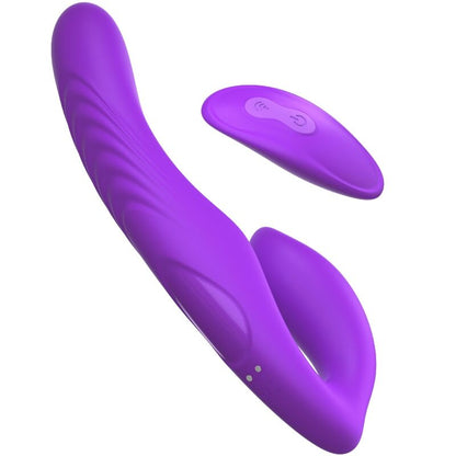 FANTASY FOR HER - VIBRATORE A DOPPIA PENETRAZIONE TELECOMANDO 9 LIVELLI VIOLA - FANTASY FOR HER | Lingerie Harness Boutique