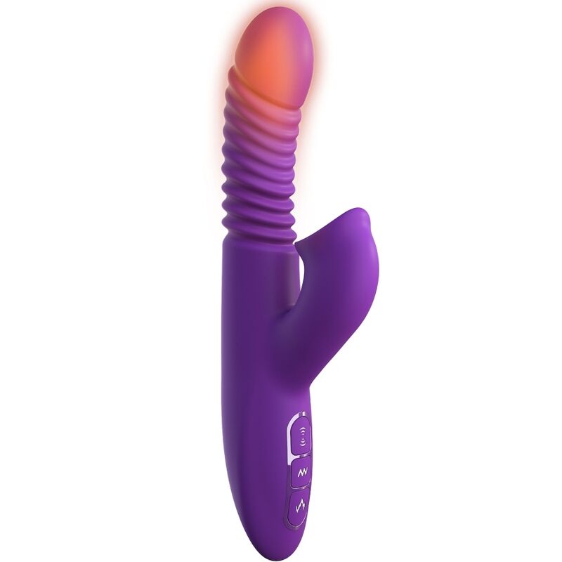 FANTASY FOR HER - STIMOLATORE DEL CLITORIDE CON OSCILLAZIONE DEL CALORE E FUNZIONE VIBRAZIONE VIOLA