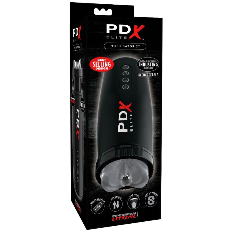 PDX ELITE - STROKER ULTRA POTENTE RICARICABILE - PDX ELITE | Lingerie Harness Boutique