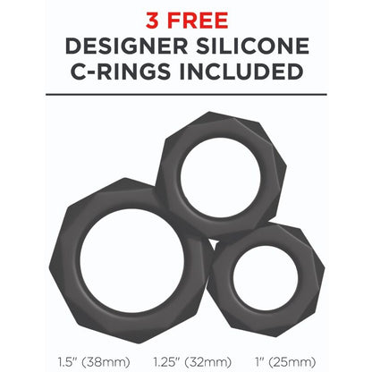 PDX ELITE - VIBRATORE STROKER EXTENDER PRO - PDX ELITE | Lingerie Harness Boutique