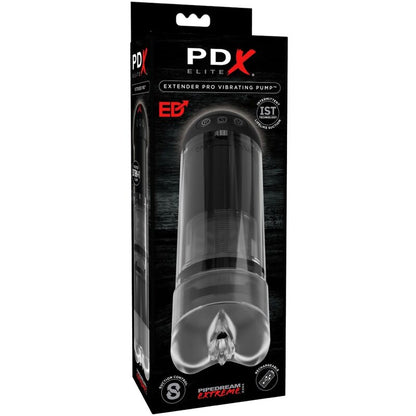 PDX ELITE - VIBRATORE STROKER EXTENDER PRO - PDX ELITE | Lingerie Harness Boutique
