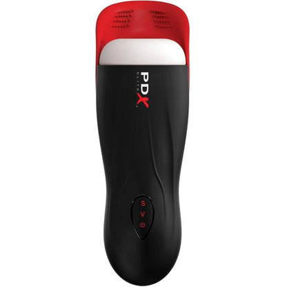 PDX ELITE - FAP-O-MATIC PRO STROKER WITH TESTICLE BASE