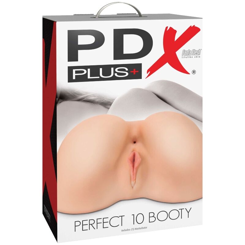 PDX PLUS - MASTURBATORE PERFETTO A DOPPIA ENTRATA PER 10 BOOTY - PDX PLUS+ | Lingerie Harness Boutique