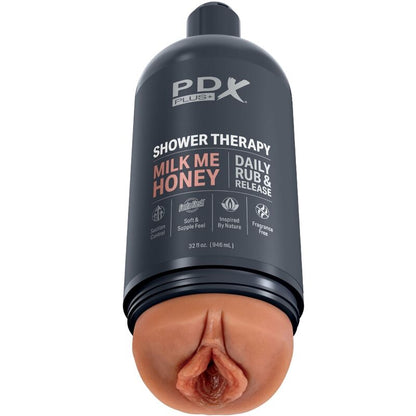 PDX PLUS - MASTURBATORE STROKER DESIGN DISCRETO DELLA BOTTIGLIA MILK ME HONEY CANDY SHAMPOO - PDX PLUS+ | Lingerie Harness Boutique