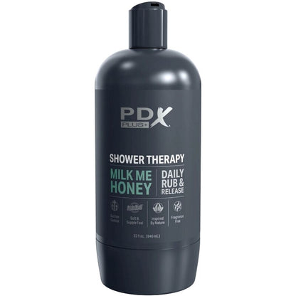 PDX PLUS - MASTURBATOR STROKER DISCREET DESIGN OF THE MILK ME HONEY SHAMPOO BOTTLE