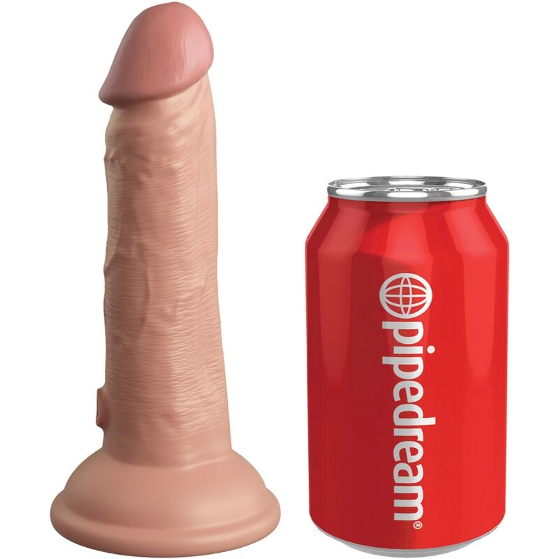 KING COCK - ELITE DILDO REALISTICO IN SILICONE 15.2 CM - KING COCK | Lingerie Harness Boutique