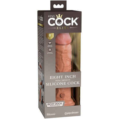 KING COCK - ELITE DILDO REALISTICO IN SILICONE 20.3 CM CARAMEL - KING COCK | Lingerie Harness Boutique