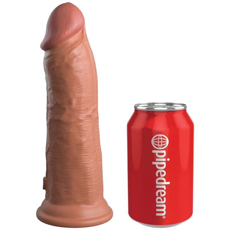 KING COCK - ELITE DILDO REALISTICO IN SILICONE 20.3 CM CARAMEL - KING COCK | Lingerie Harness Boutique