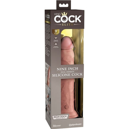 KING COCK - ELITE DILDO REALISTICO IN SILICONE 23 CM - KING COCK | Lingerie Harness Boutique