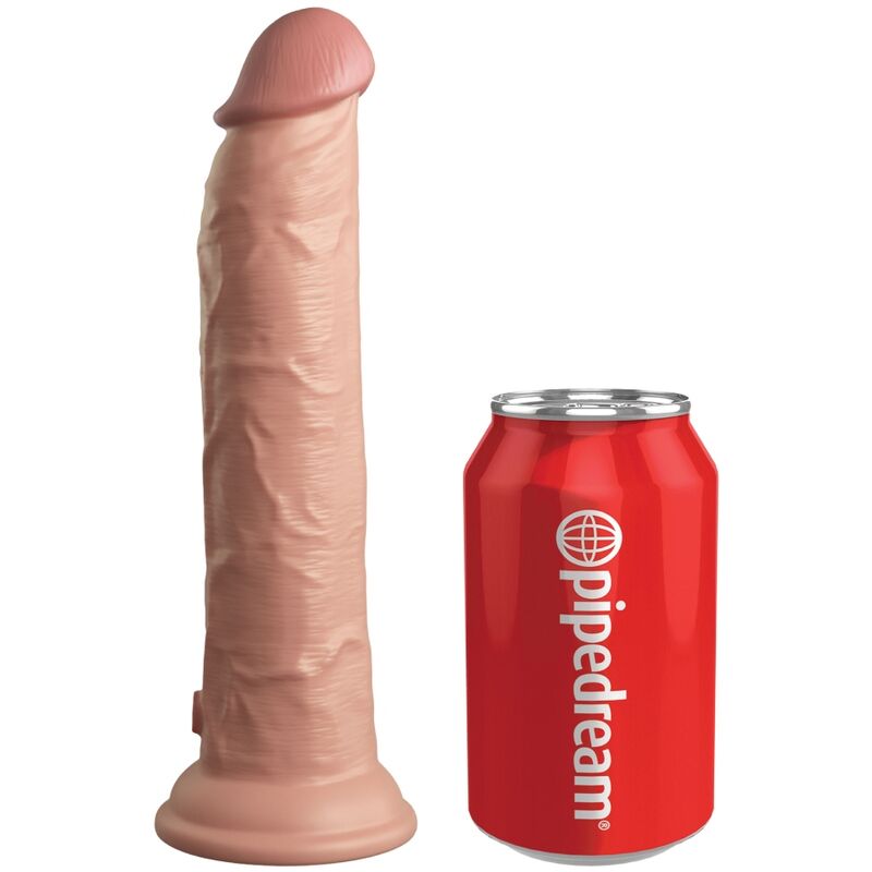 KING COCK - ELITE VIBRATORE DILDO REALISTICO E TELECOMANDO IN SILICONE 23 CM - KING COCK | Lingerie Harness Boutique
