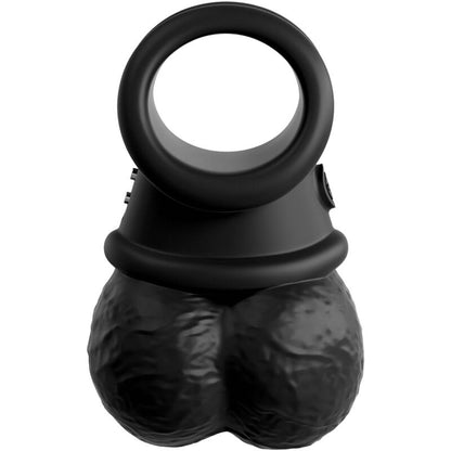 KING COCK - ELITE VIBRATING SILICONE TESTICLE RING