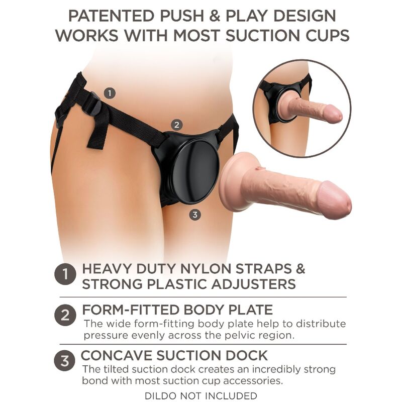 KING COCK - ELITE ADJUSTABLE BEGINNERS HARNESS