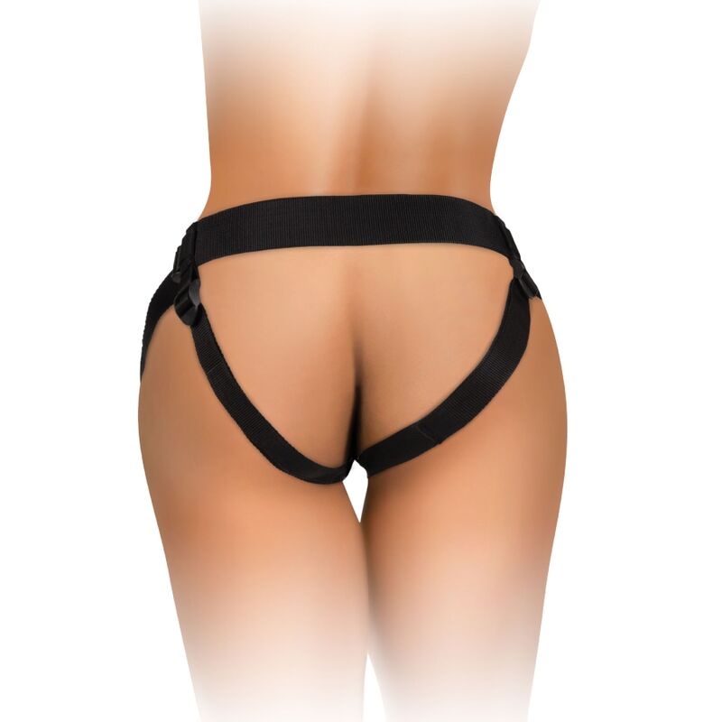 KING COCK - ELITE IMBRAGATURA REGOLABILE CON DILDO 15.2 CM PER PRINCIPIANTI - KING COCK | Lingerie Harness Boutique