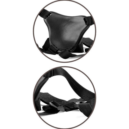 KING COCK - ELITE COMODA IMBRACATURA REGOLABILE CON DILDO 17.8 CM - KING COCK | Lingerie Harness Boutique