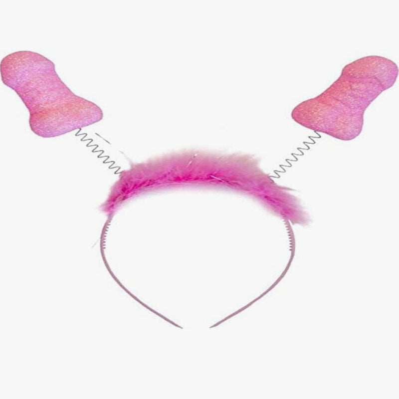 DIABLO PICANTE - 6 UNITS PINK GLITTER PITO ANTENNAS