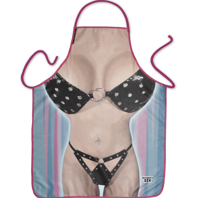 DIABLO PICANTE - GREMBIULE BIKINI DA DONNA - DIABLO PICANTE | Lingerie Harness Boutique