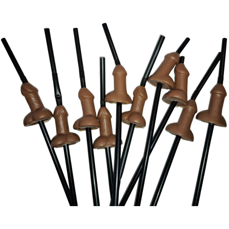 DIABLO PICANTE - SACCHETTO DA 10 CANNUCCE NATURALI PER PENE GRANDE - DIABLO PICANTE | Lingerie Harness Boutique