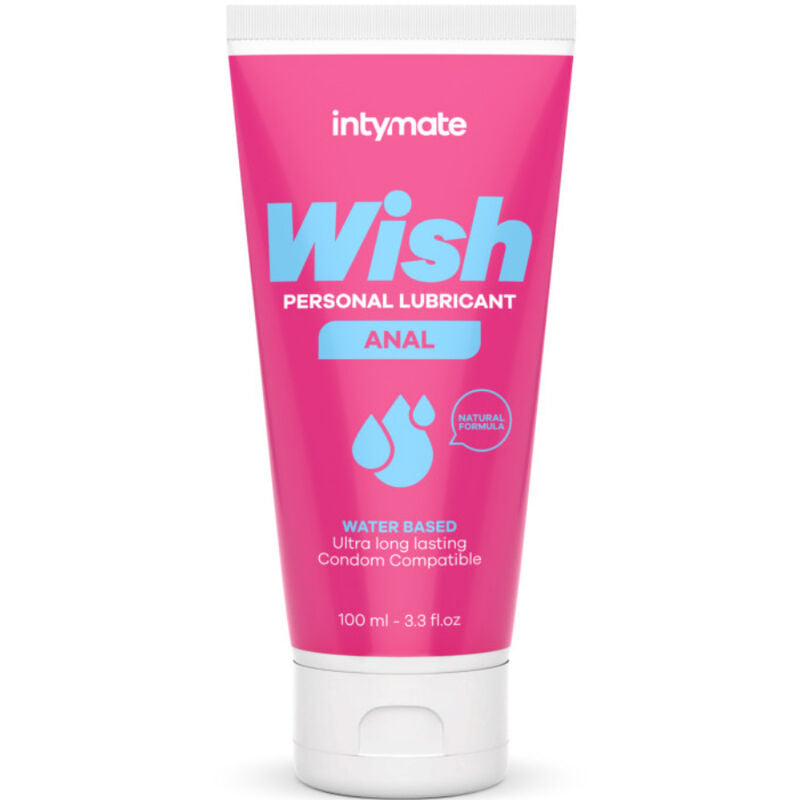 INTIMATELINE - INTYMATE WISH WATER BASED ANAL LUBRICANT 100 ML