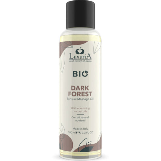 INTIMATELINE LUXURIA - OLIO DA MASSAGGIO BIO FORESTA OSCURA 100 ML - INTIMATELINE LUXURIA | Lingerie Harness Boutique