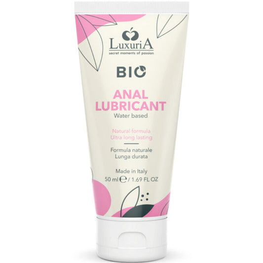 INTIMATELINE - LUXURIA LUBRIFICANTE BIO ANAL A BASE ACQUA 50 ML - INTIMATELINE LUXURIA | Lingerie Harness Boutique