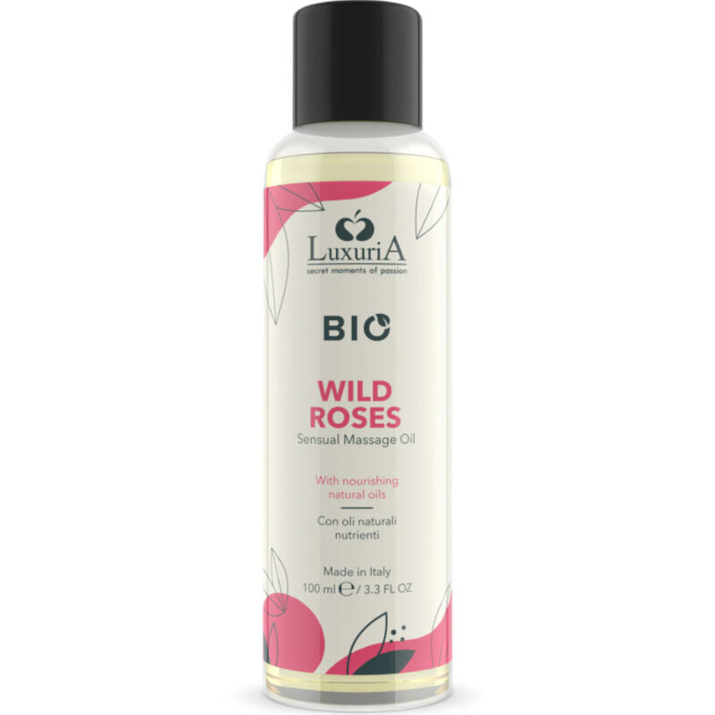 INTIMATELINE LUXURIA - OLIO DA MASSAGGIO BIO ALLA ROSA SELVATICA 100 ML - INTIMATELINE LUXURIA | Lingerie Harness Boutique