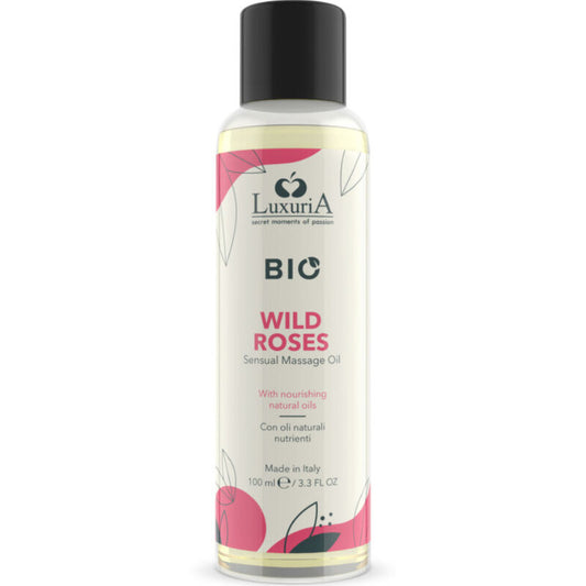 INTIMATELINE LUXURIA - OLIO DA MASSAGGIO BIO ALLA ROSA SELVATICA 100 ML - INTIMATELINE LUXURIA | Lingerie Harness Boutique