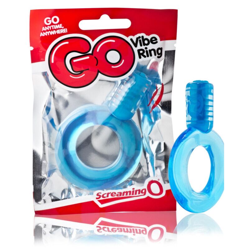 SCREAMING O - GO BLUE VIBRATING RING