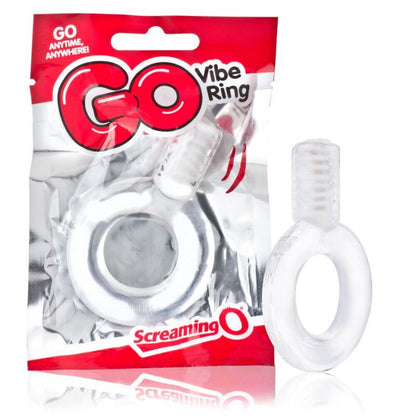 SCREAMING O - TRANSPARENT GO VIBRATING RING