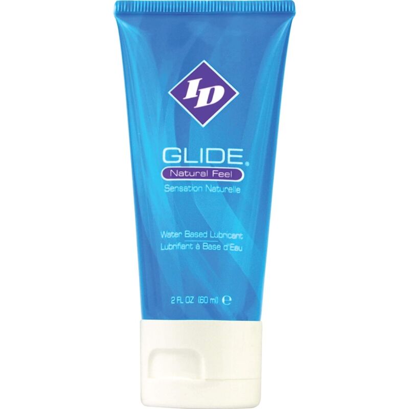 ID GLIDE - ULTRA LONG LASTING TRAVEL WATER BASED LUBRICANT 60 ML TUBE