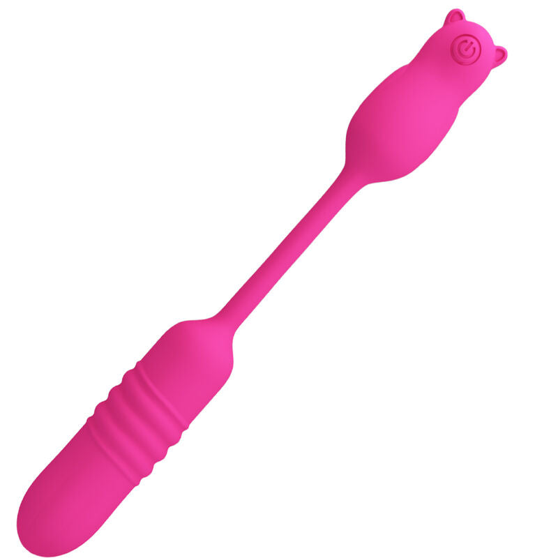 PRETTY LOVE - NOBIKUMA PROIETTORE VIBRANTE IN SILICONE ROSA - PRETTY LOVE FLIRTATION | Lingerie Harness Boutique