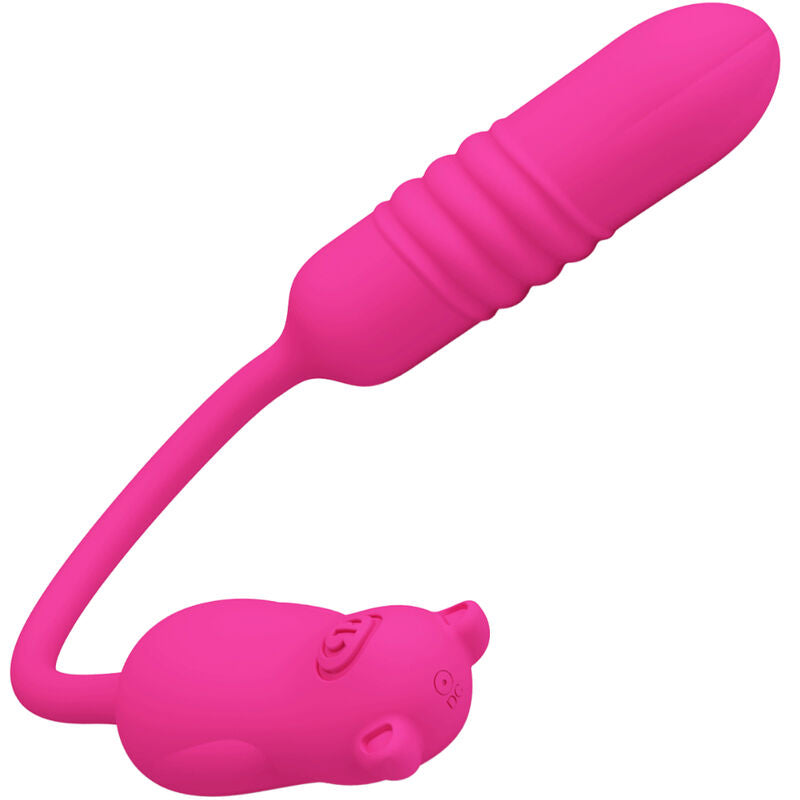 PRETTY LOVE - NOBIKUMA PROIETTORE VIBRANTE IN SILICONE ROSA - PRETTY LOVE FLIRTATION | Lingerie Harness Boutique