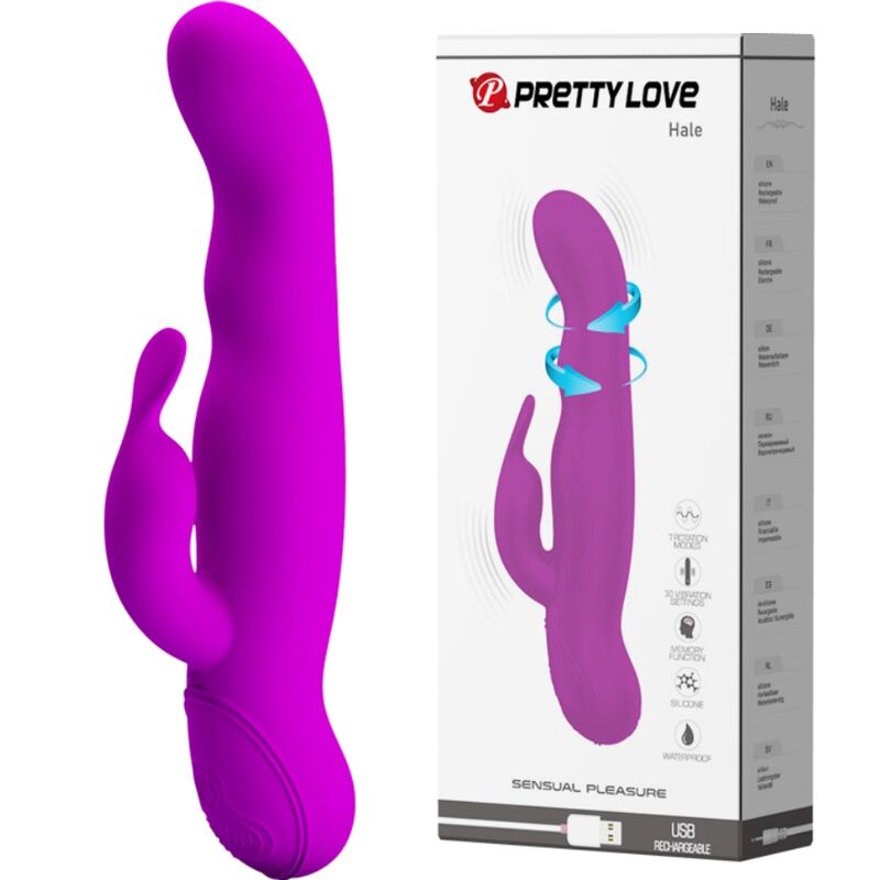 PRETTY LOVE - ROTATORE LILLA HALE DI ALTA GRADO - PRETTY LOVE HIGH GRADE | Lingerie Harness Boutique