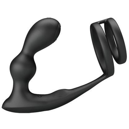 PRETTY LOVE - ANELLO PER PENE MARSHALL CON PLUG ANALE VIBRANTE CON TELECOMANDO - PRETTY LOVE MALE | Lingerie Harness Boutique